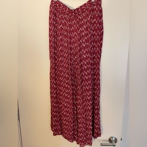 Gap High Rise Pleated Wide Leg Pants